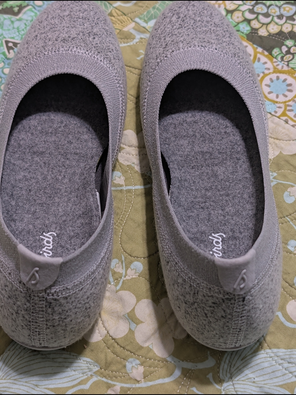 allbirds Women's Wool Ballet Flats in Heather Gray - NWOT And Never Worn - Picture 2 of 5